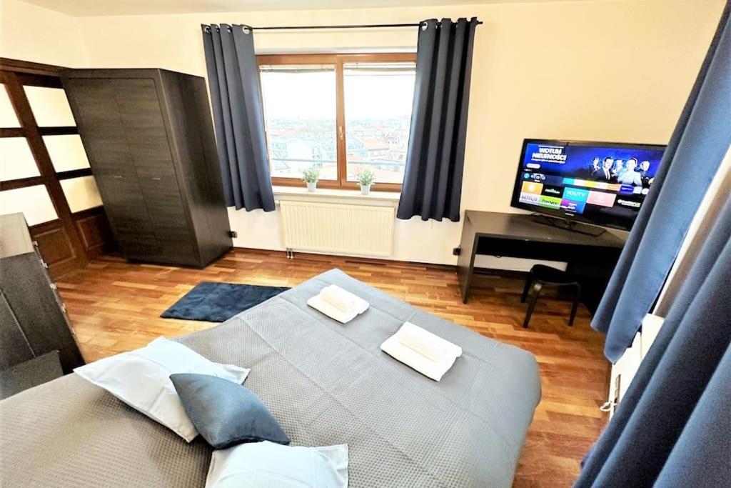 Exclusive Penthouse Near Citycenter 120M2 +Netflix Cracovia Esterno foto